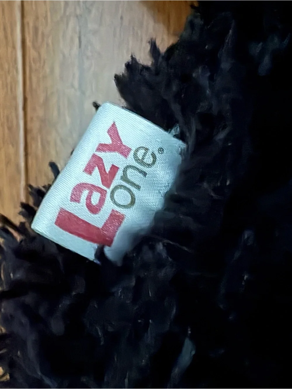 Lazy One Kids Plush Black Bear Monster Claw Slippers
